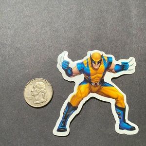 Wolverines marvel sticker NWOT